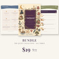 The Quiet Collection — 30-Day Edition + Scripture Cards + Evening Rituals (Digital PDF Bundle)